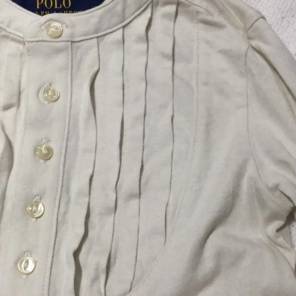 Ralph Lauren 2T knit cream blouse worn once